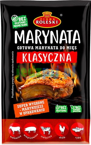 Marynata klasyczna do mięs gotowa 200g Roleski