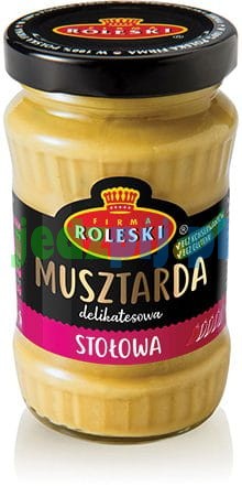 Musztarda stołowa 175g Roleski