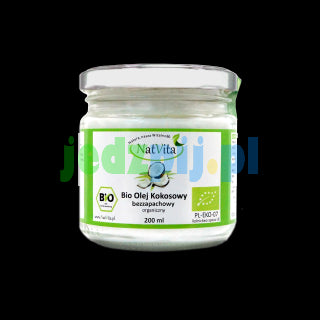 Bio olej kokosowy bezzapachowy 200ml