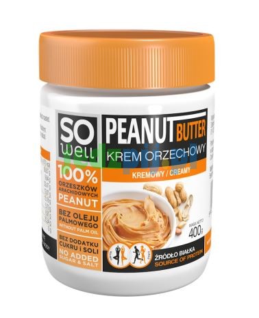 Krem orzechowy 100% kremowy  400g Sowell