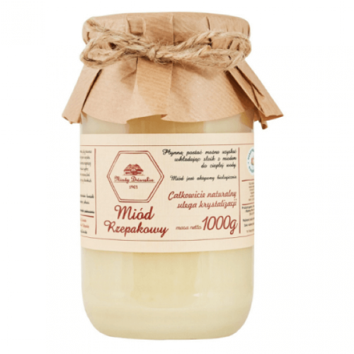 Miód rzepakowy - 1000g