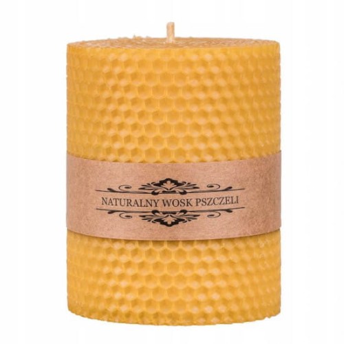 Świeca z węzy pszczelej walec W-8/10